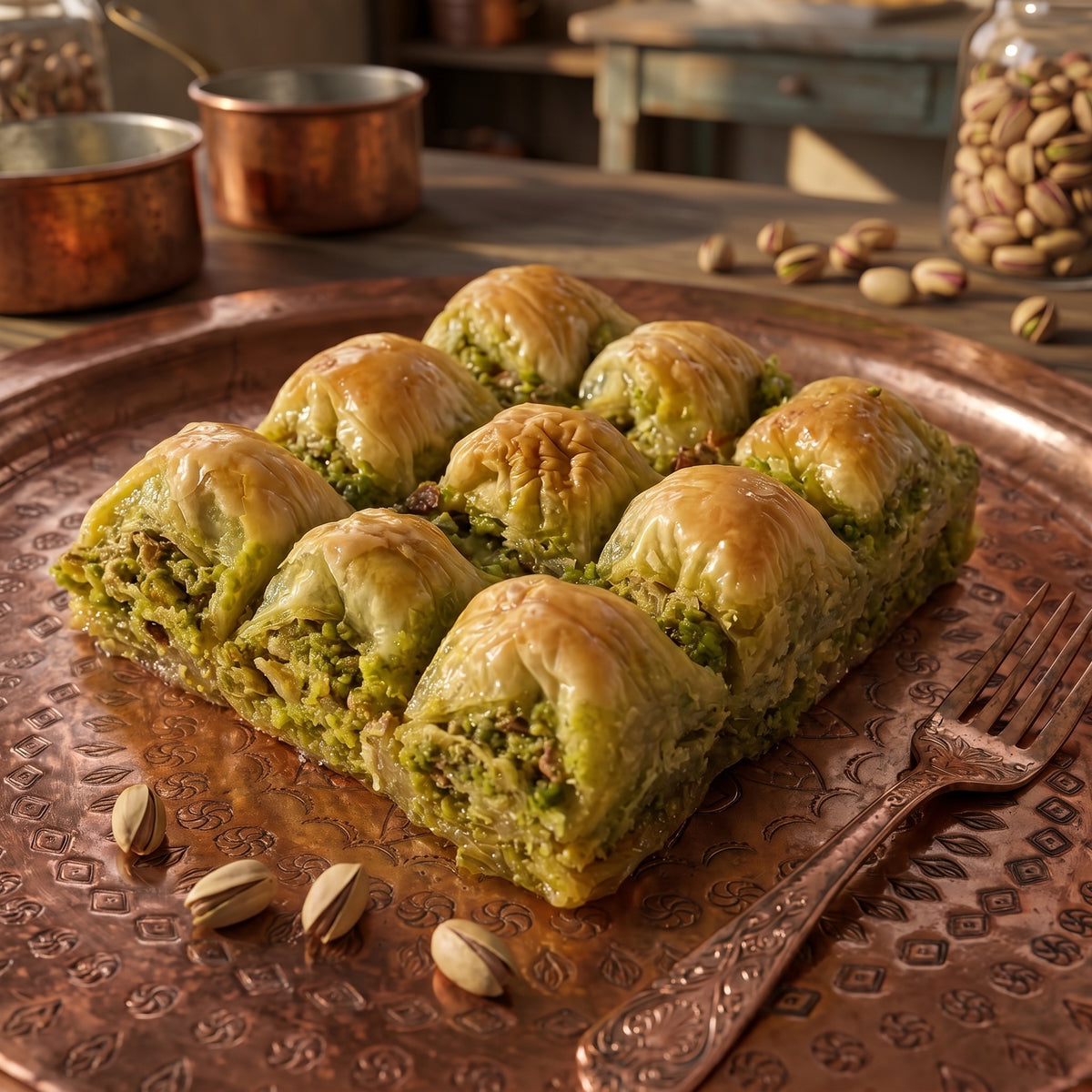 Pistachio Cimcik Baklava 300gr